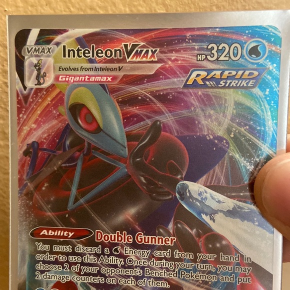 gigantamax inteleon pokemon card 079/264 Inteleon VMAX main image 1